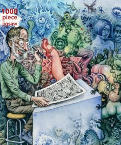 Adult Jigsaw Puzzle R. Crumb: Who's Afraid of Robert Crumb? : 1000-piece Jigsaw Puzzles