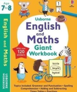 Usborne English and Maths Giant Workbook 7-8