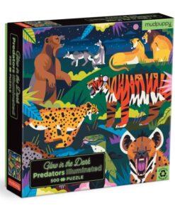 Predators Illuminated 500 Piece Glow in the Dark Puzzle