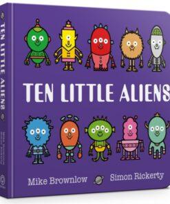 Ten Little Aliens Board Book