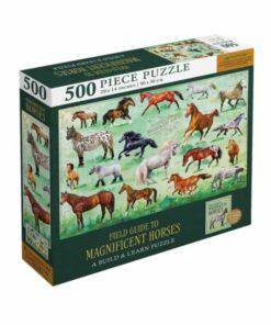 Field Guide To Magnificent Horses [Jigsaw Puzzle]